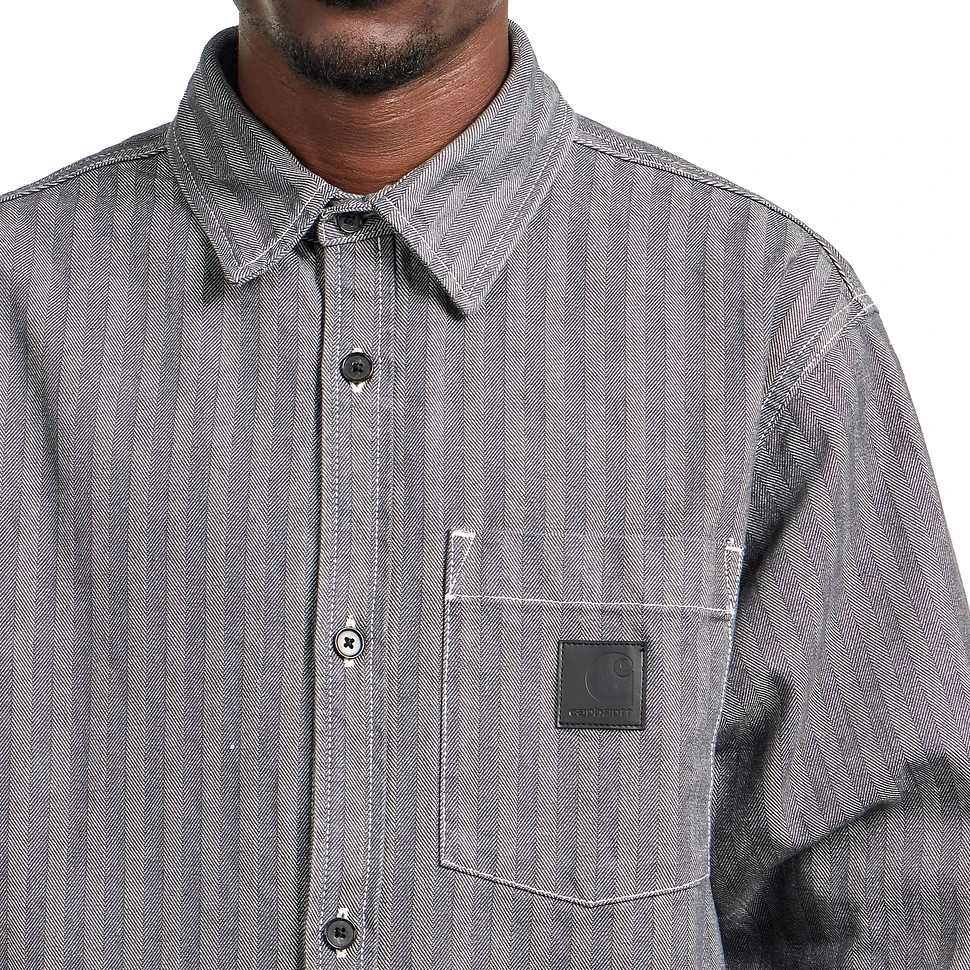 Carhartt WIP - Menard Shirt Jac "Monsey" Herringbone Denim, 11.4 oz