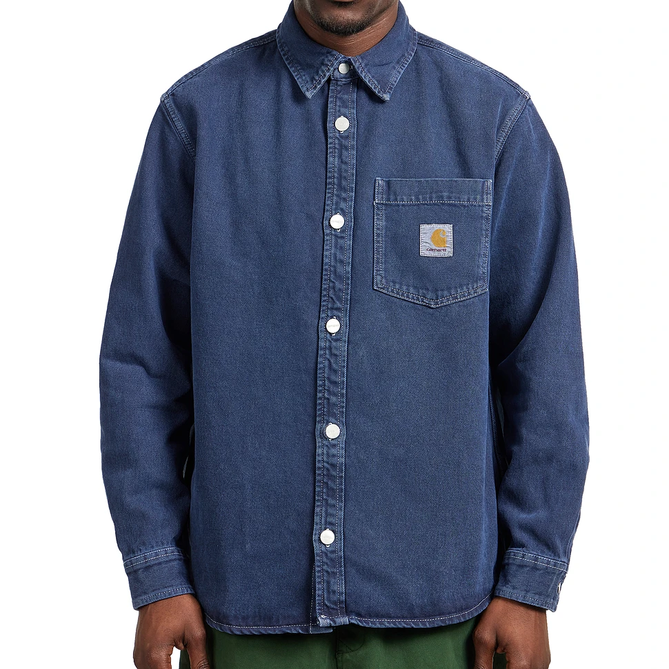 Carhartt WIP - George Shirt Jac "Smithfield" Color Denim, 13.5 oz