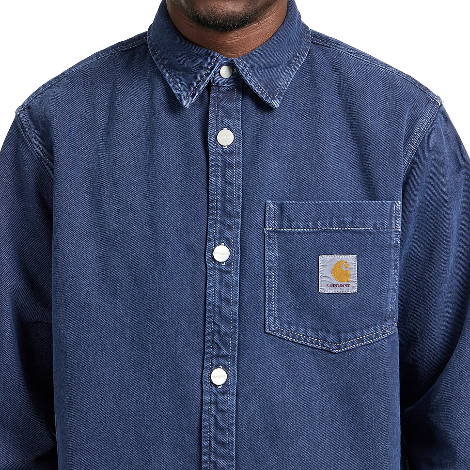 Carhartt WIP - George Shirt Jac "Smithfield" Color Denim, 13.5 oz