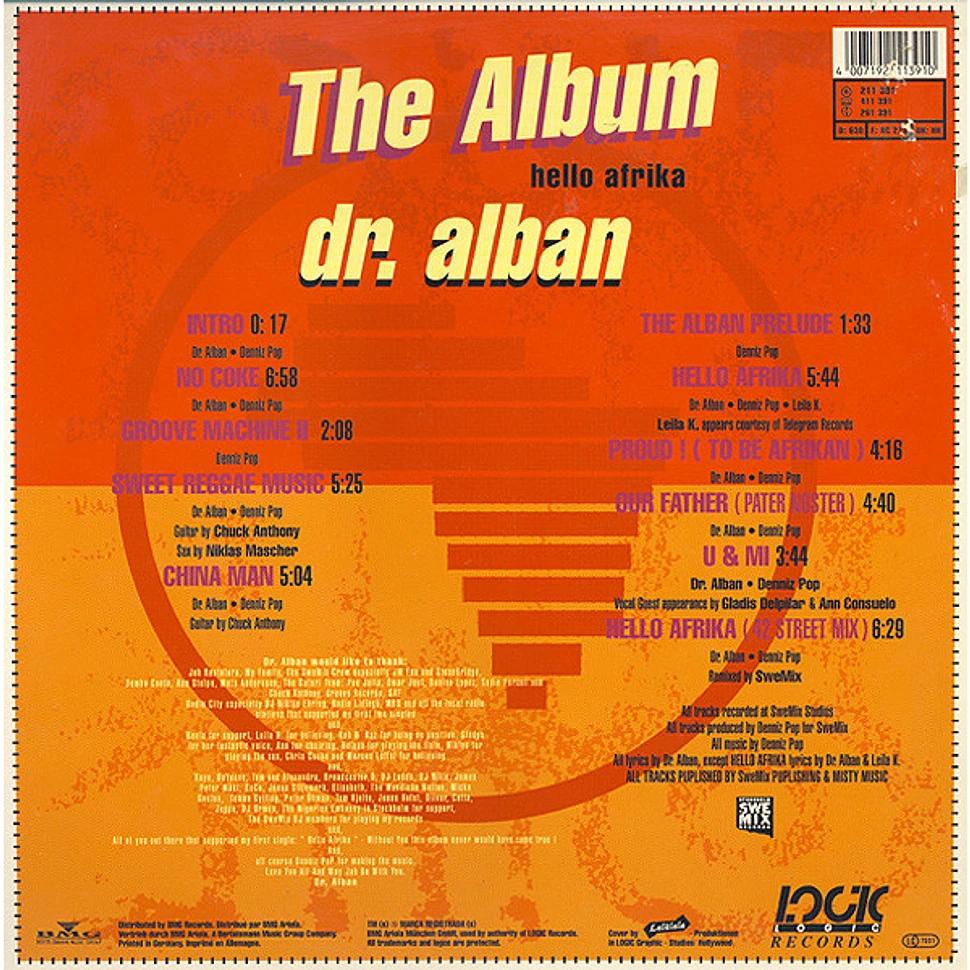 Dr. Alban - Hello Afrika (The Album) - Vinyl LP - 1991 - EU - Original ...