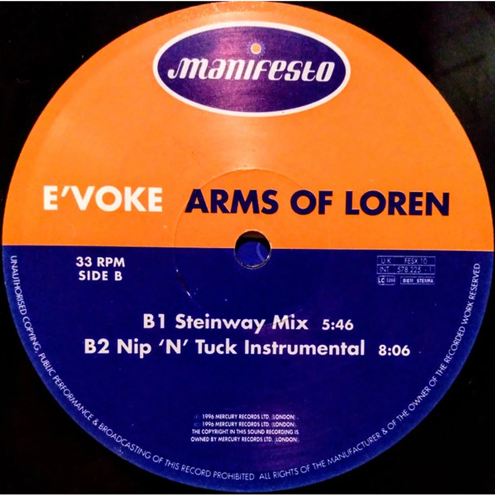 E'voke - Arms Of Loren