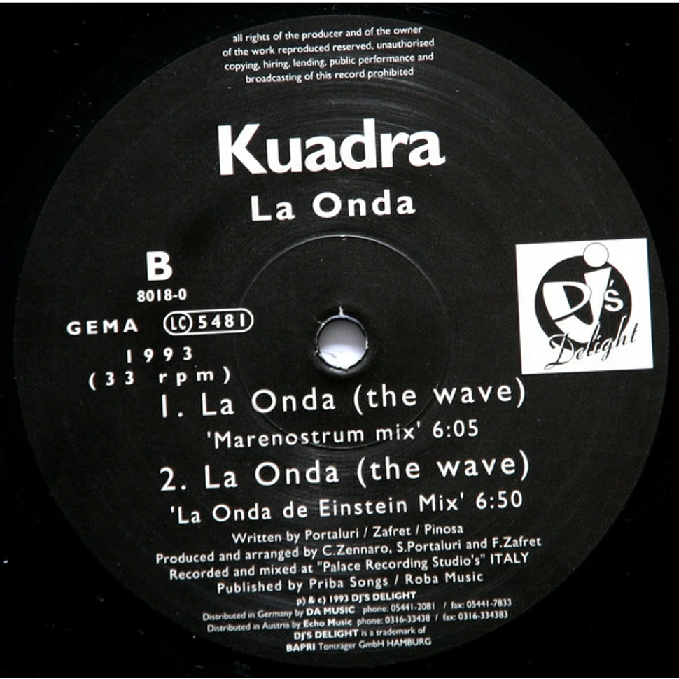 Kuadra - La Onda
