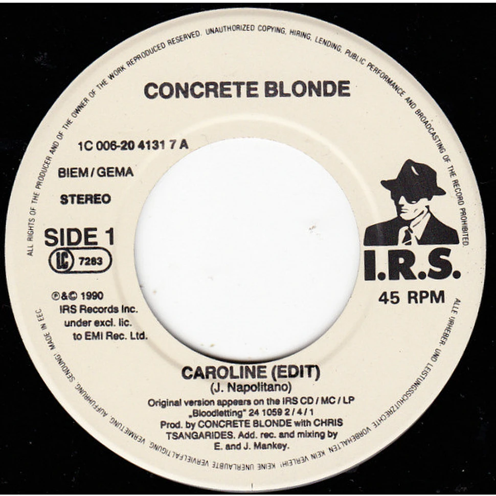 Concrete Blonde - Caroline