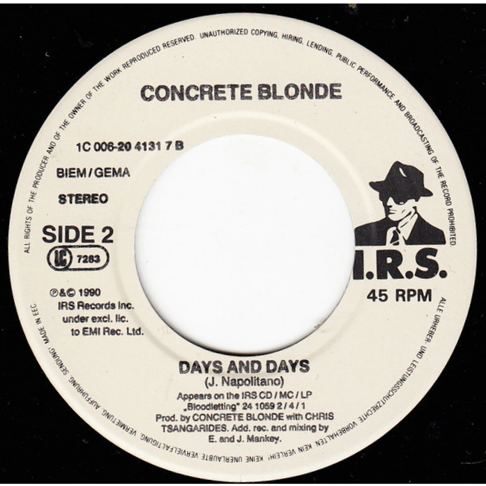 Concrete Blonde - Caroline