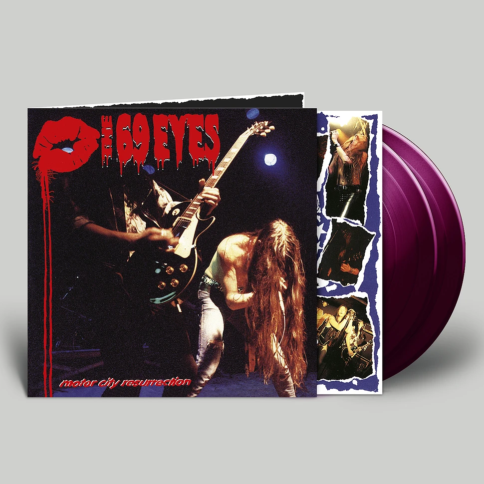The 69 Eyes - Motor City Resurrection Transparent Purple Vinyl Edition