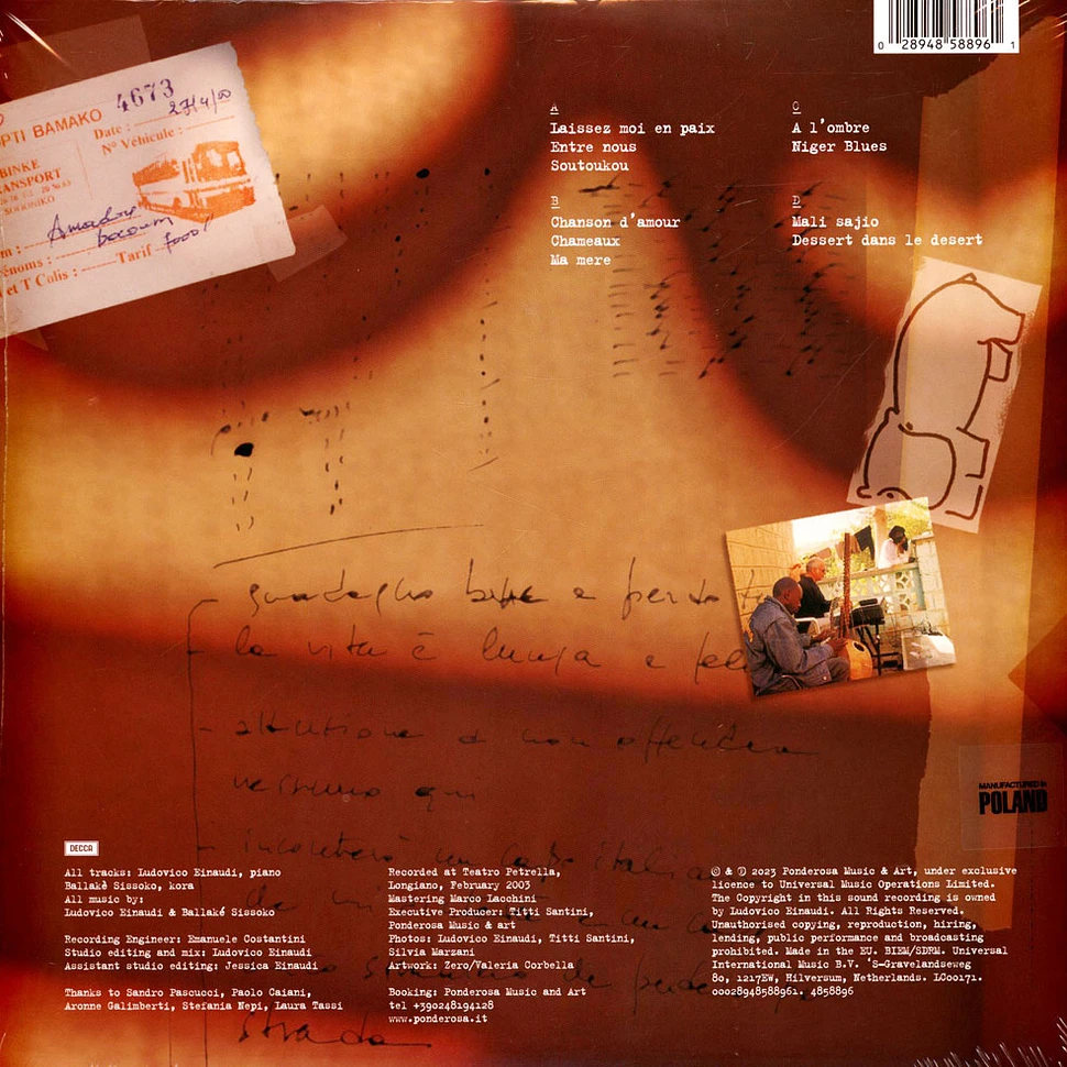 Ludovico Einaudi - Diario Mali Deluxe Album