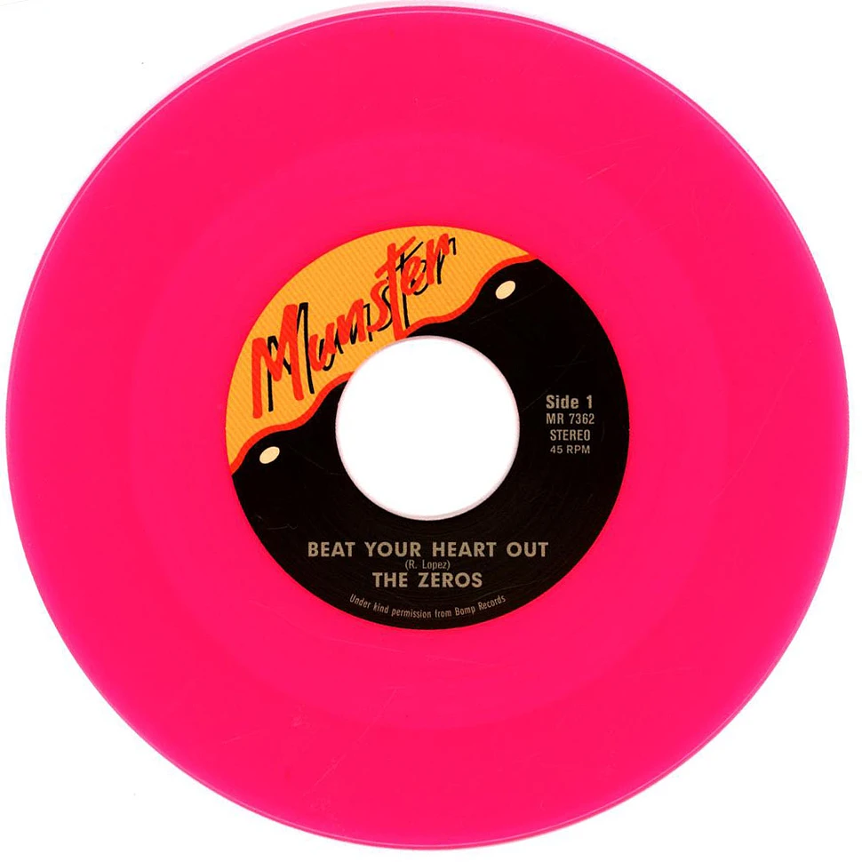 The Zeros - Beat Your Heart Out Transparent Pink Vinyl Edition