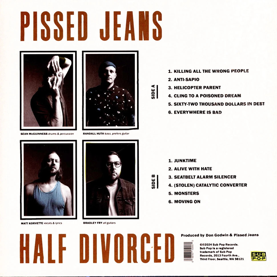 Pissed Jeans - Half Divorced Loser Edition