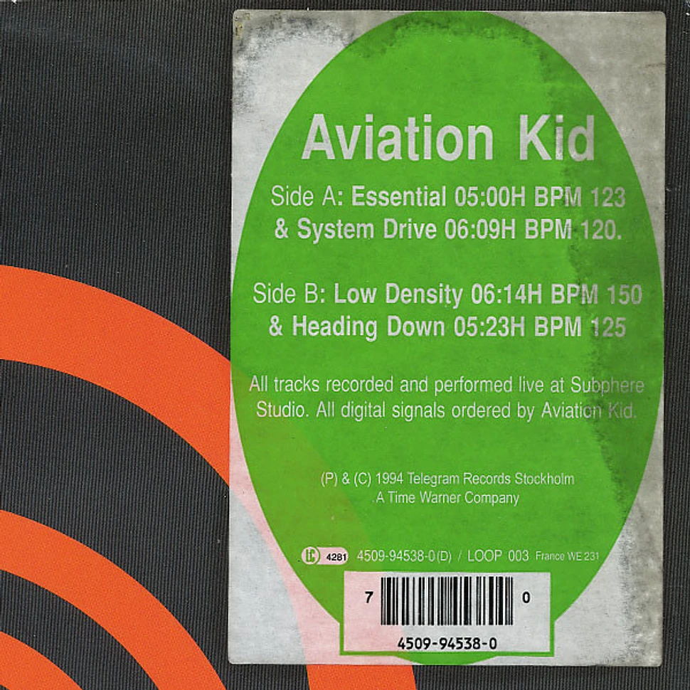 Aviation Kid - Essential / System Drive