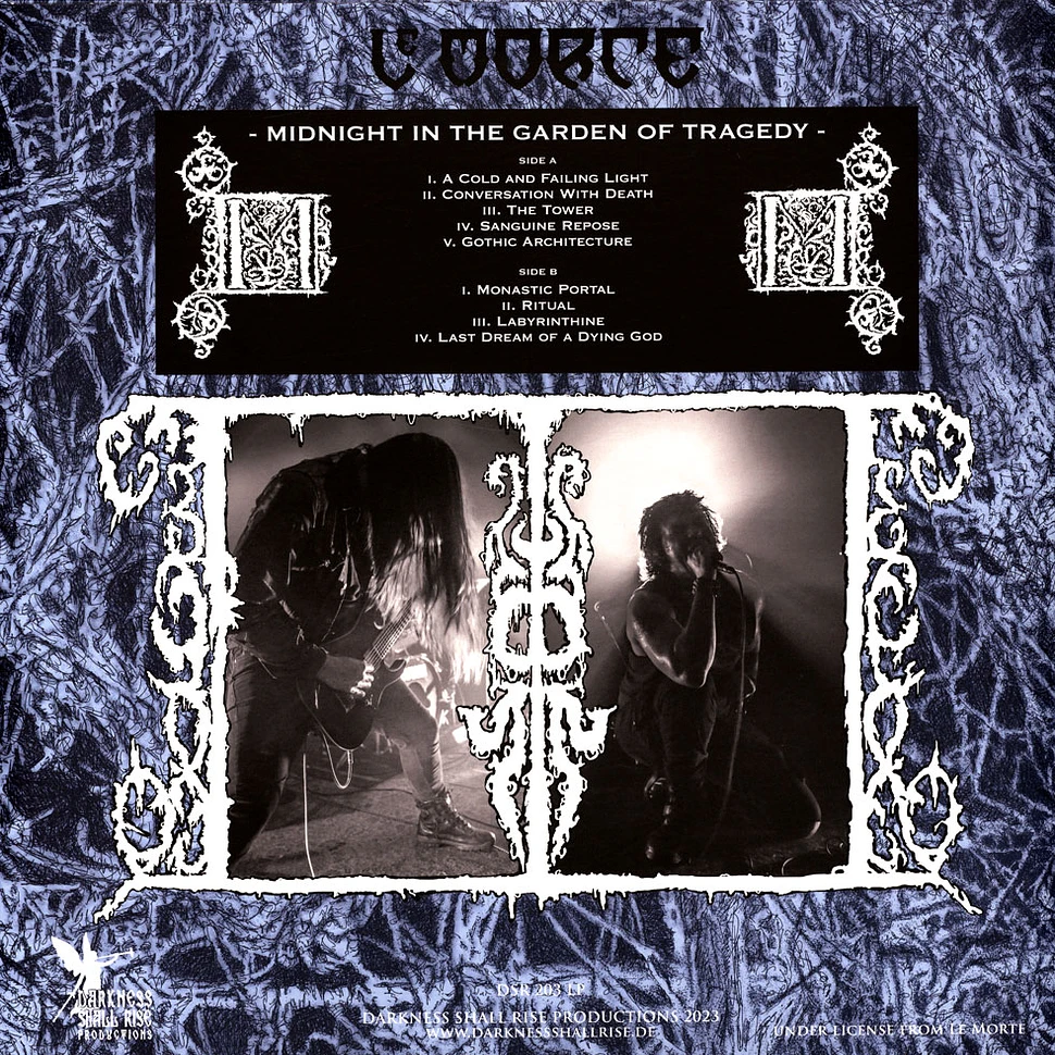 Le Morte - Midnight In The Garden Of Tragedy Black Vinyl Edition