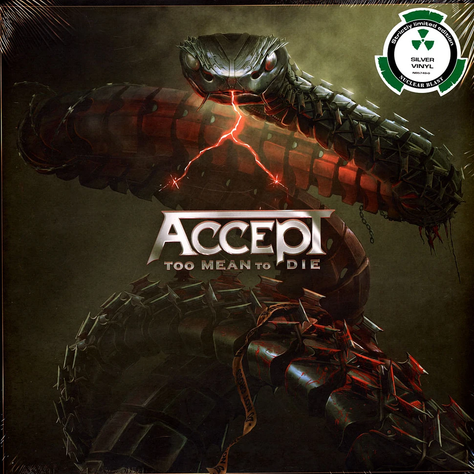 Accept - Too Mean To Diesilver / 2022 Reprint