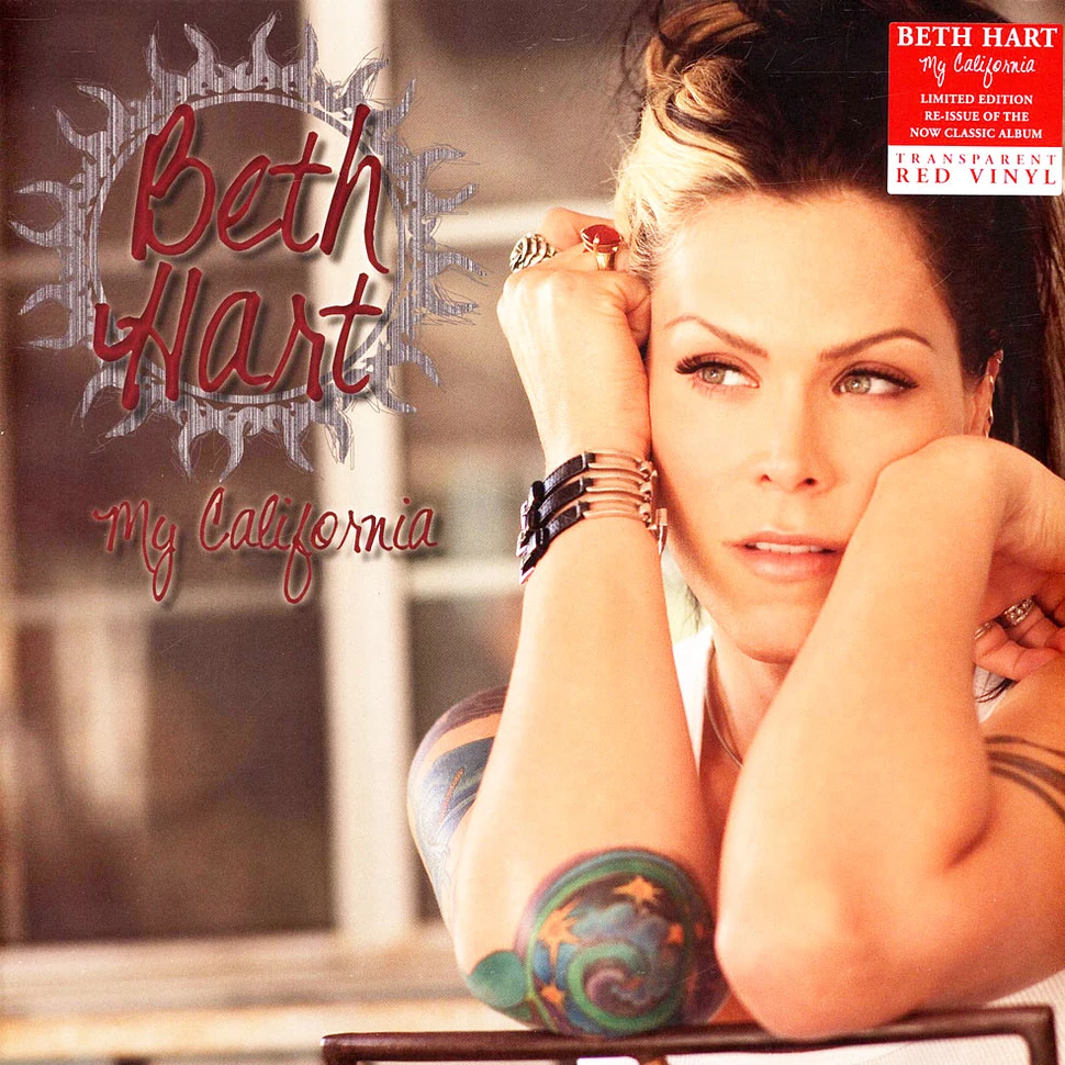 Beth Hart - My California Limited Transparent Red Vinyl Edition