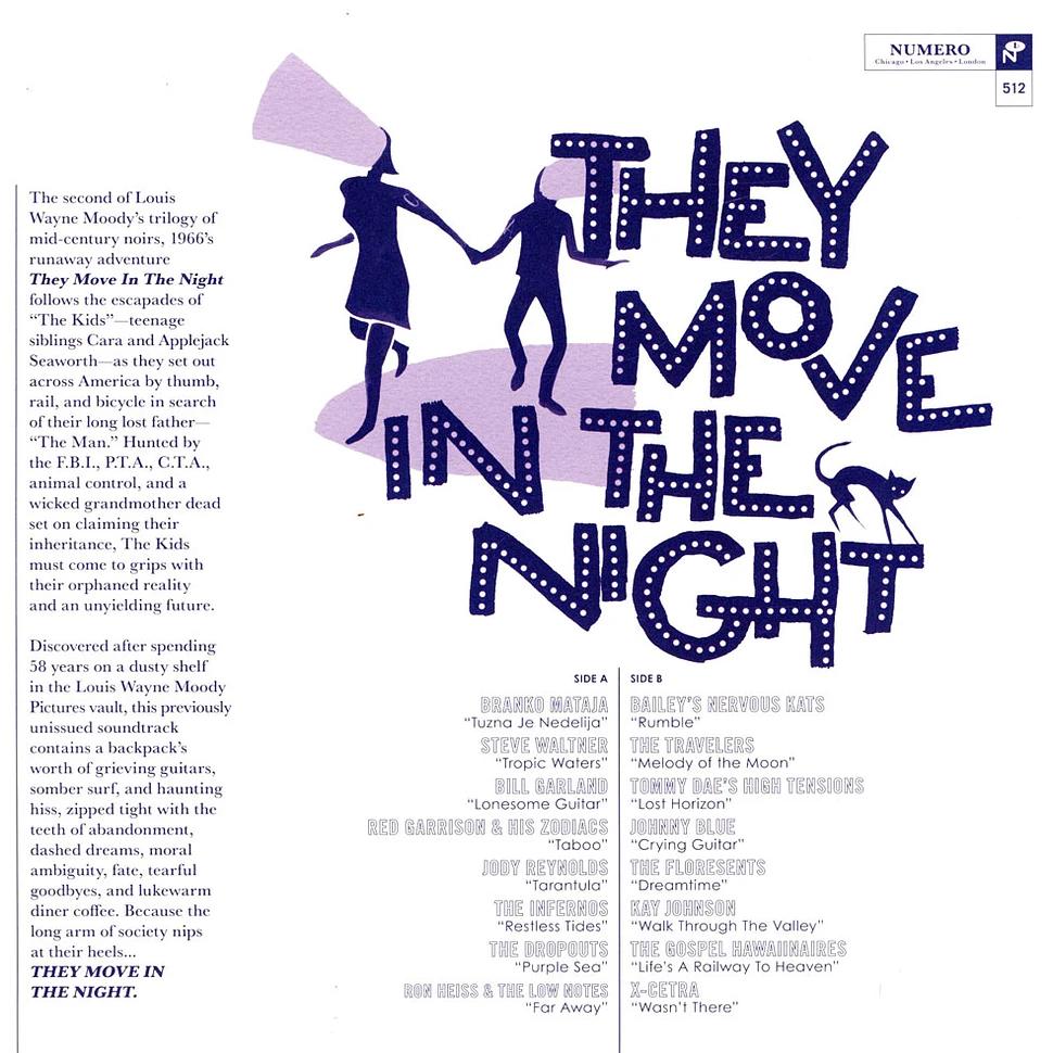 V.A. - They Move In The Night Purple Sea Color Vinyl Edition