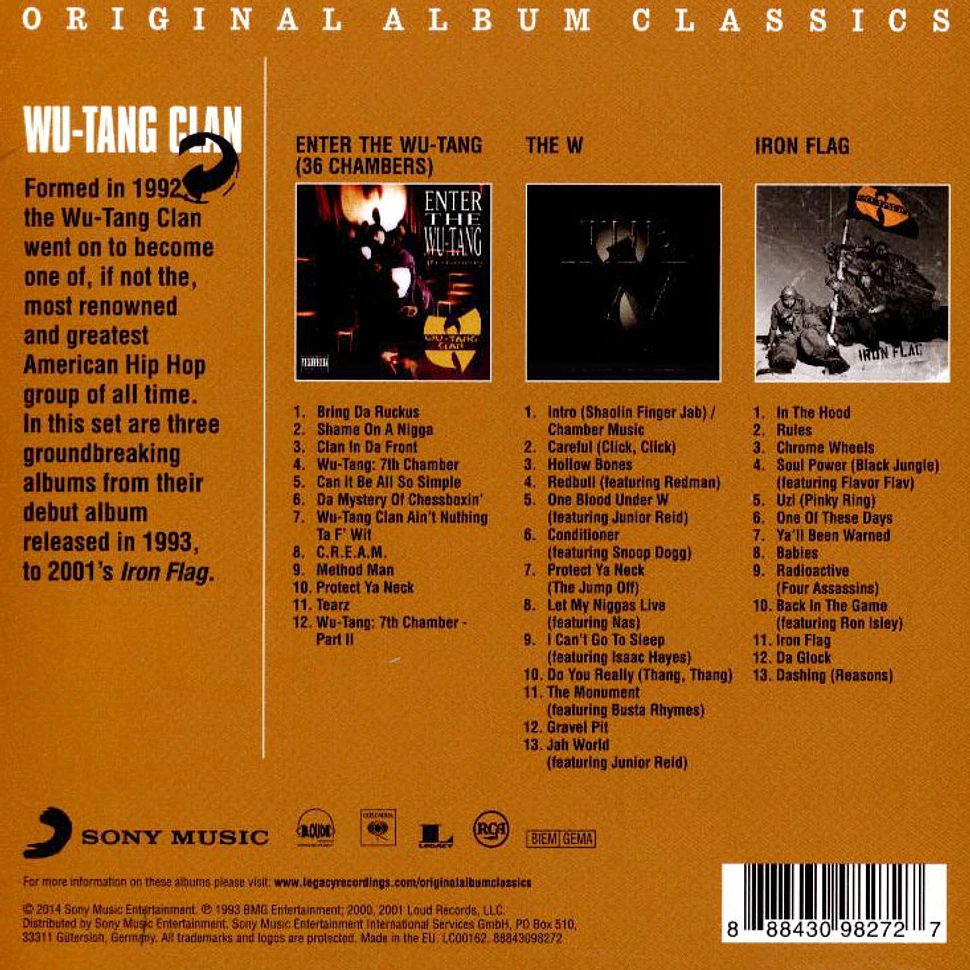 Wu-Tang Clan - Original Album Classics