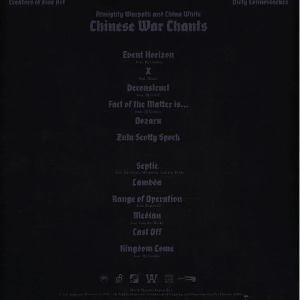 Warpath & China White HIS - Chinese War Chants