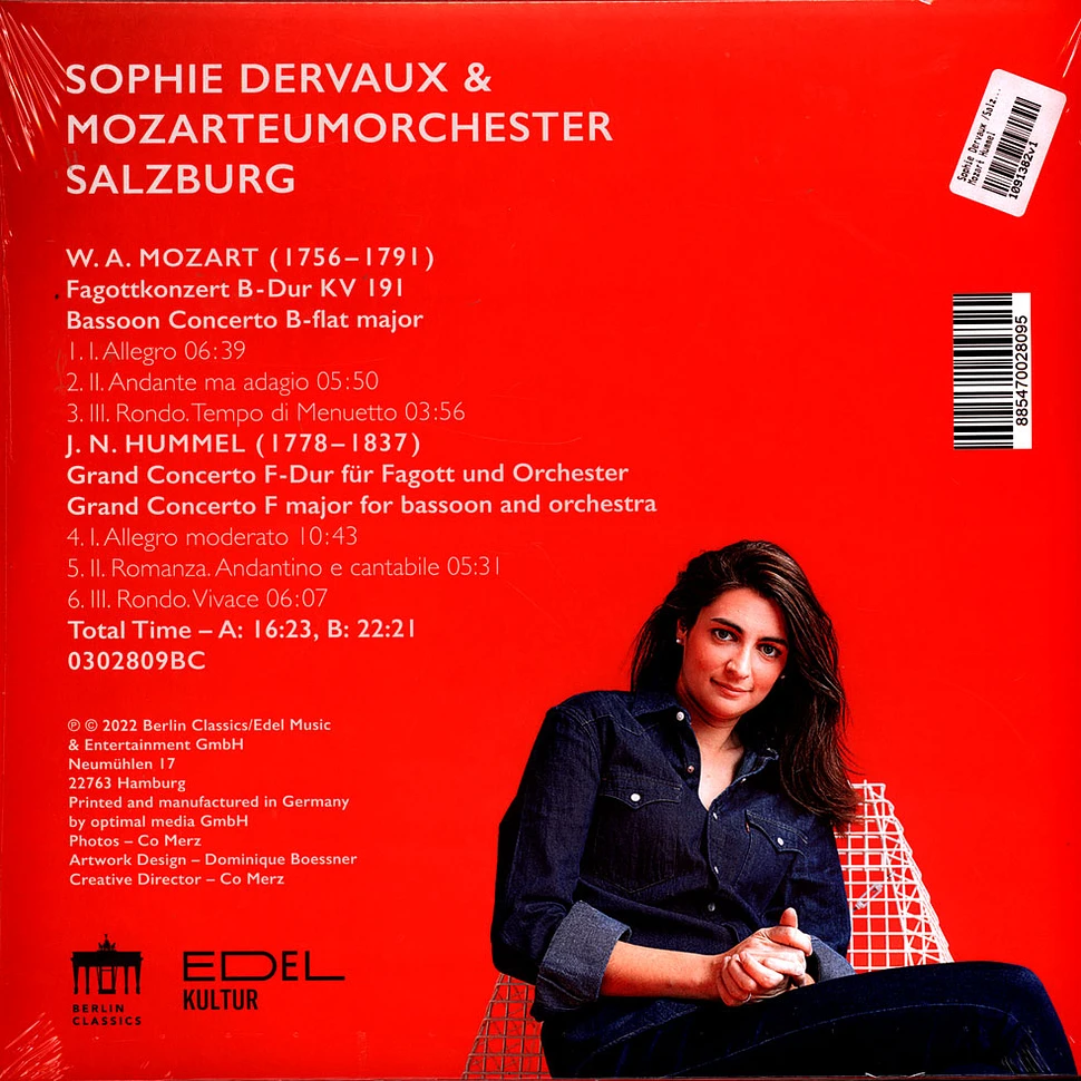 Sophie Dervaux /Salzburger Mozarteumorchester - Mozart Hummel
