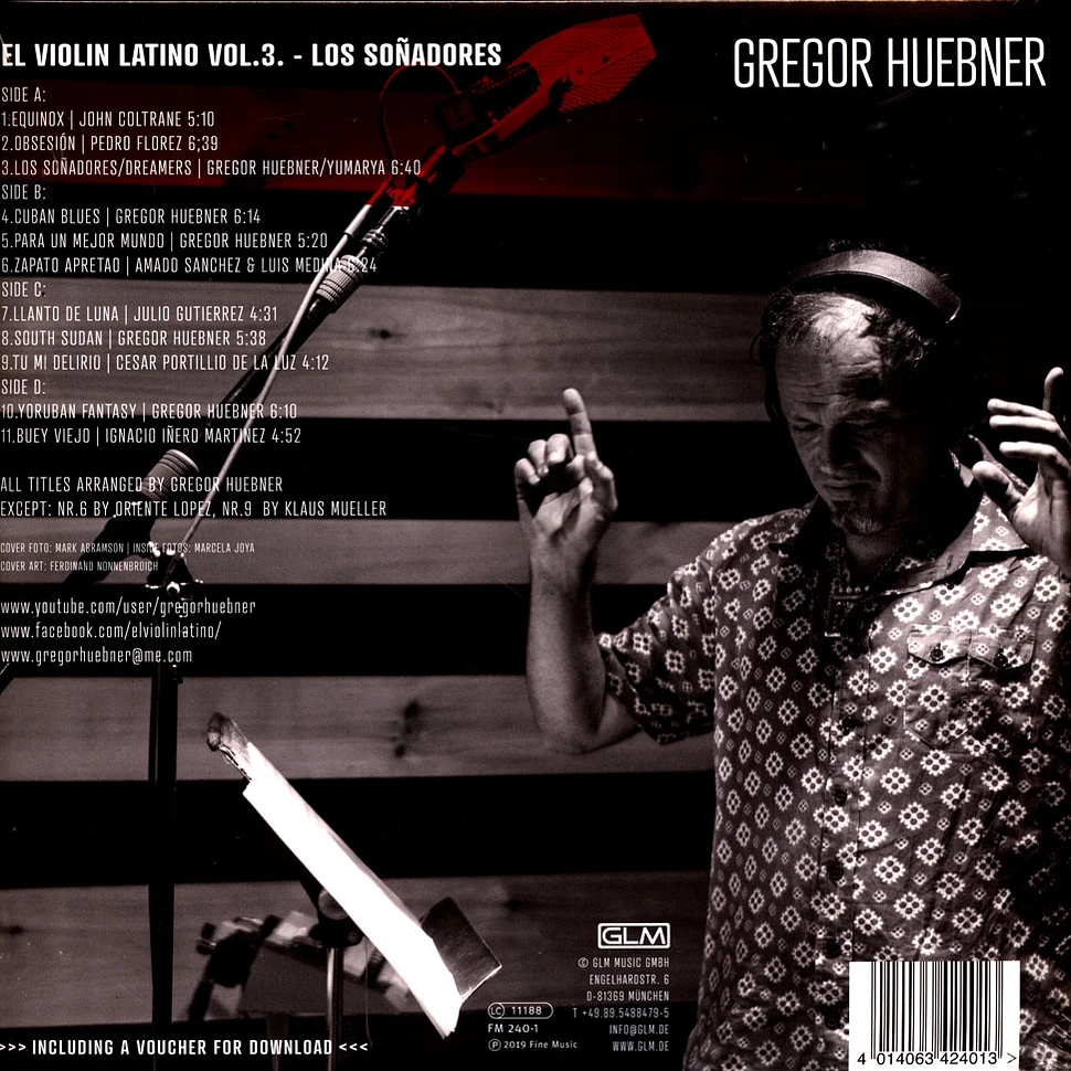 Gregor Huebner - El Violin Latino 3-Los Sonadores Black