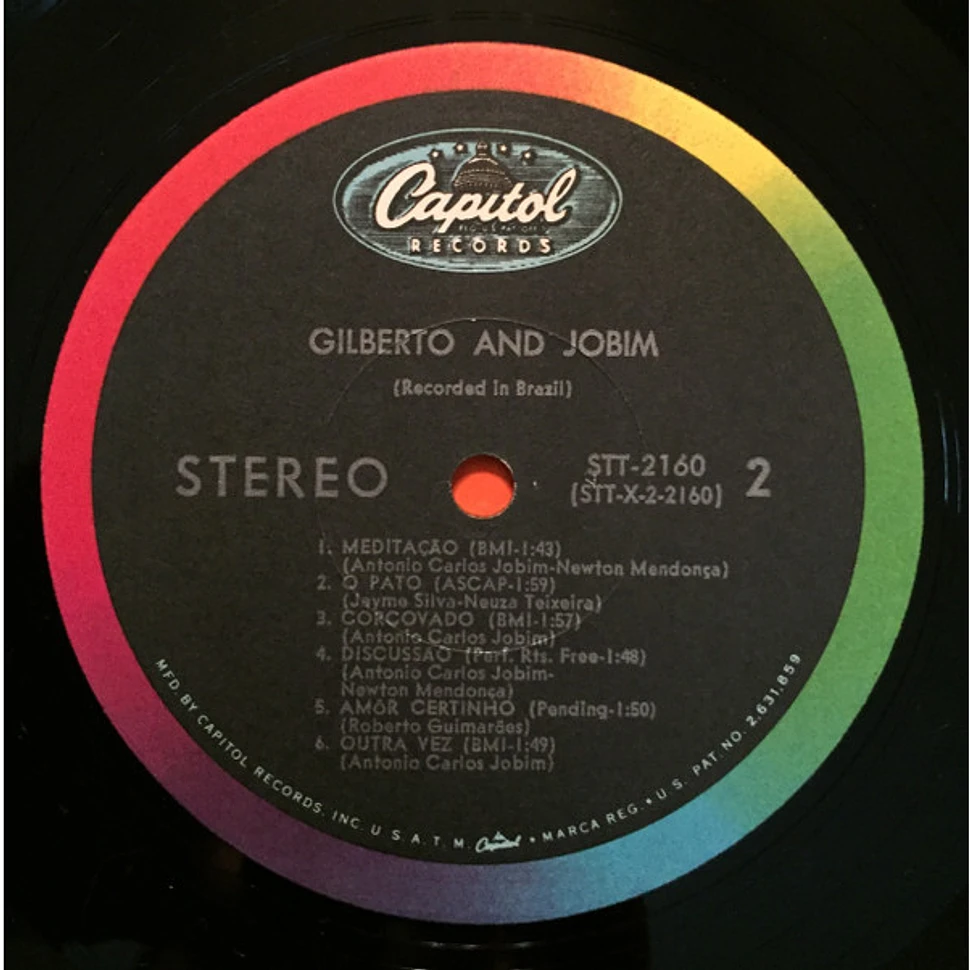 João Gilberto & Antonio Carlos Jobim - Gilberto & Jobim