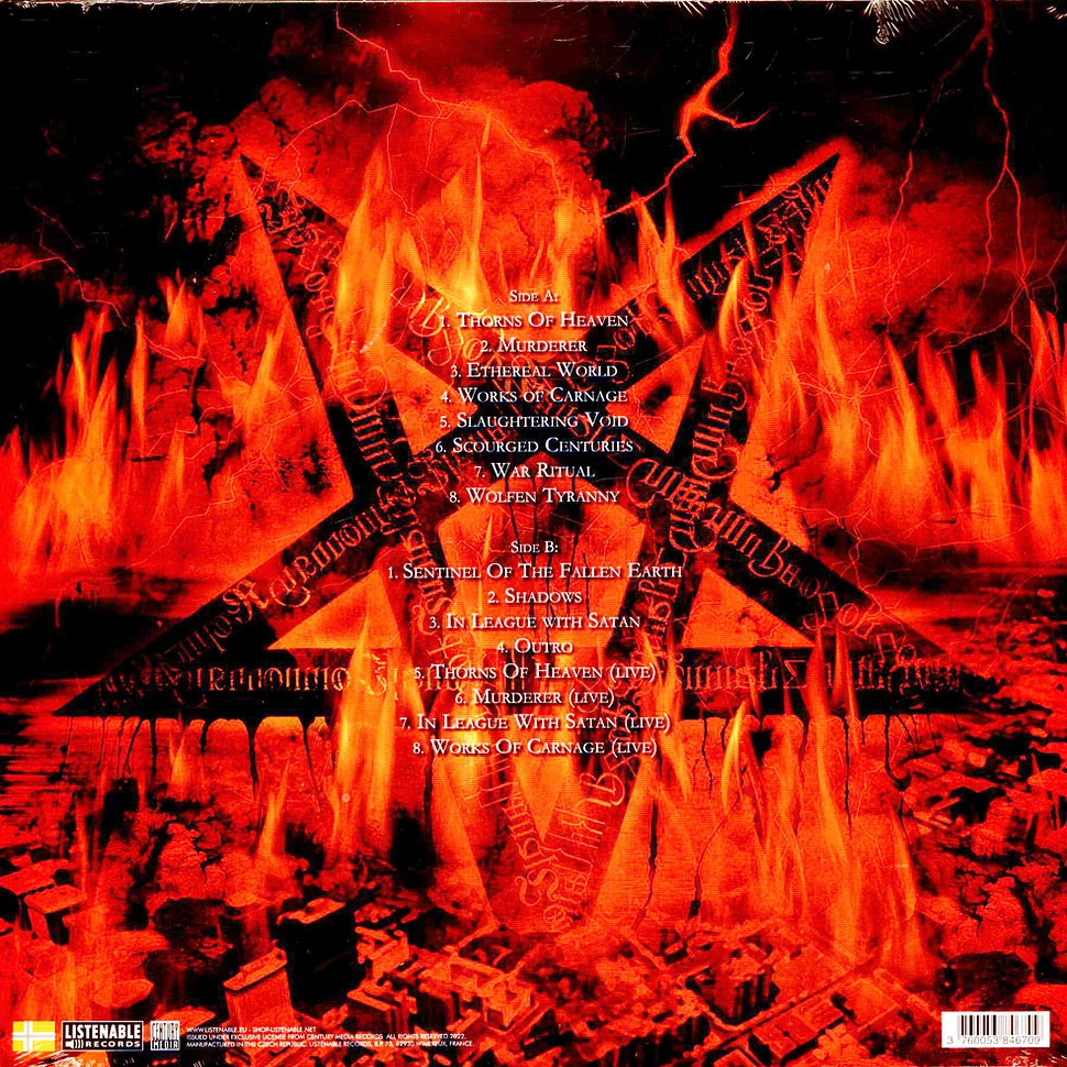 Krisiun - Works Of Carnage Red Vinyl Edition