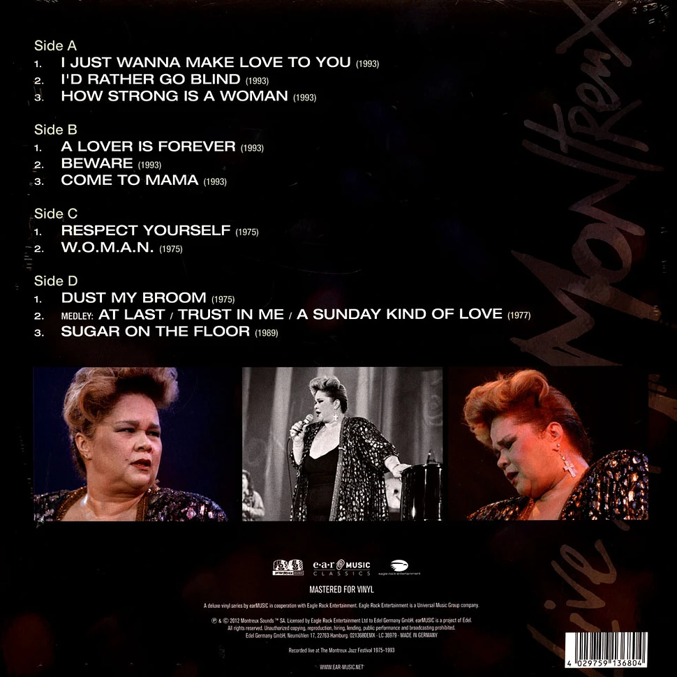 Etta James - Live At Montreux 75-93