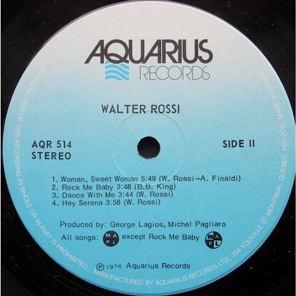 Walter Rossi - Walter Rossi