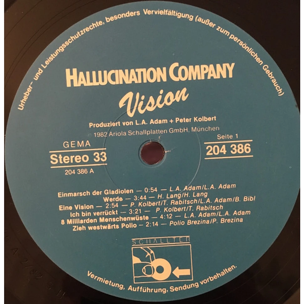 Hallucination Company - Vision