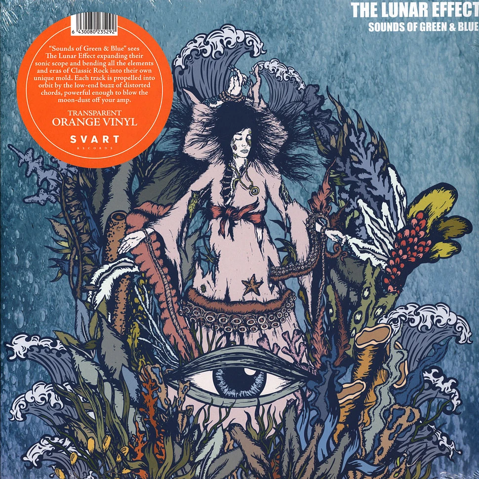 The Lunar Effect - Sounds Of Green & Blue Transparent Orange Vinyl Edtion