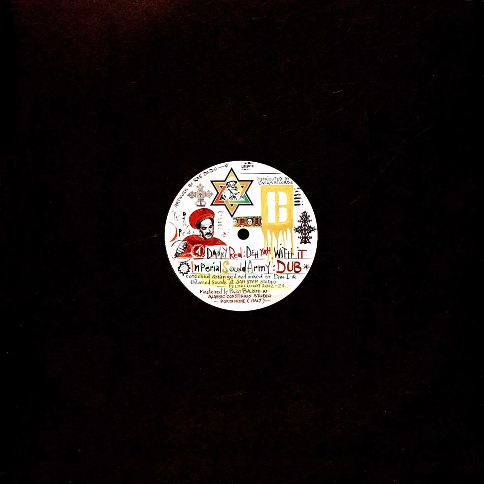Danny Rae Army Danny Red & Imperial Sound Army - Dub Shakedown / Deh Yah With It ...