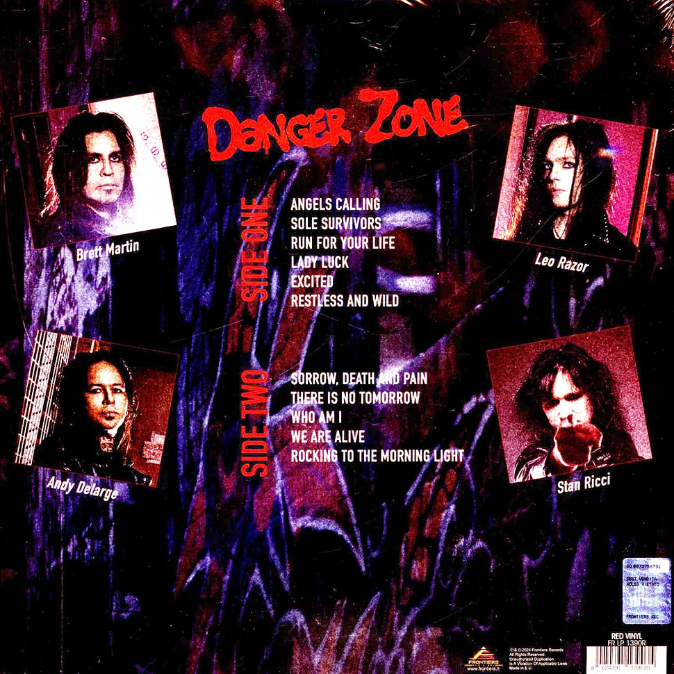 Smoking Snakes - Danger Zone Red Vinyl Edition