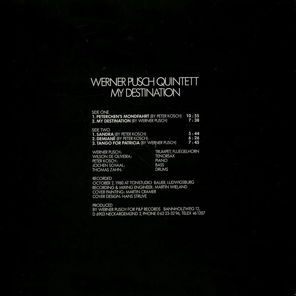 Werner Pusch Quintett - My Destination