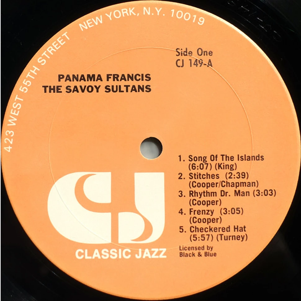 Panama Francis And The Savoy Sultans - Panama Francis And The Savoy Sultans