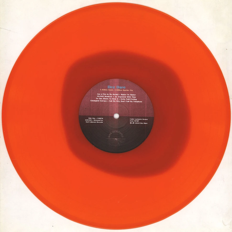 Dez Dare - A Billion Goats. A Billion Sparks. Fin. Colored Vinyl Edition