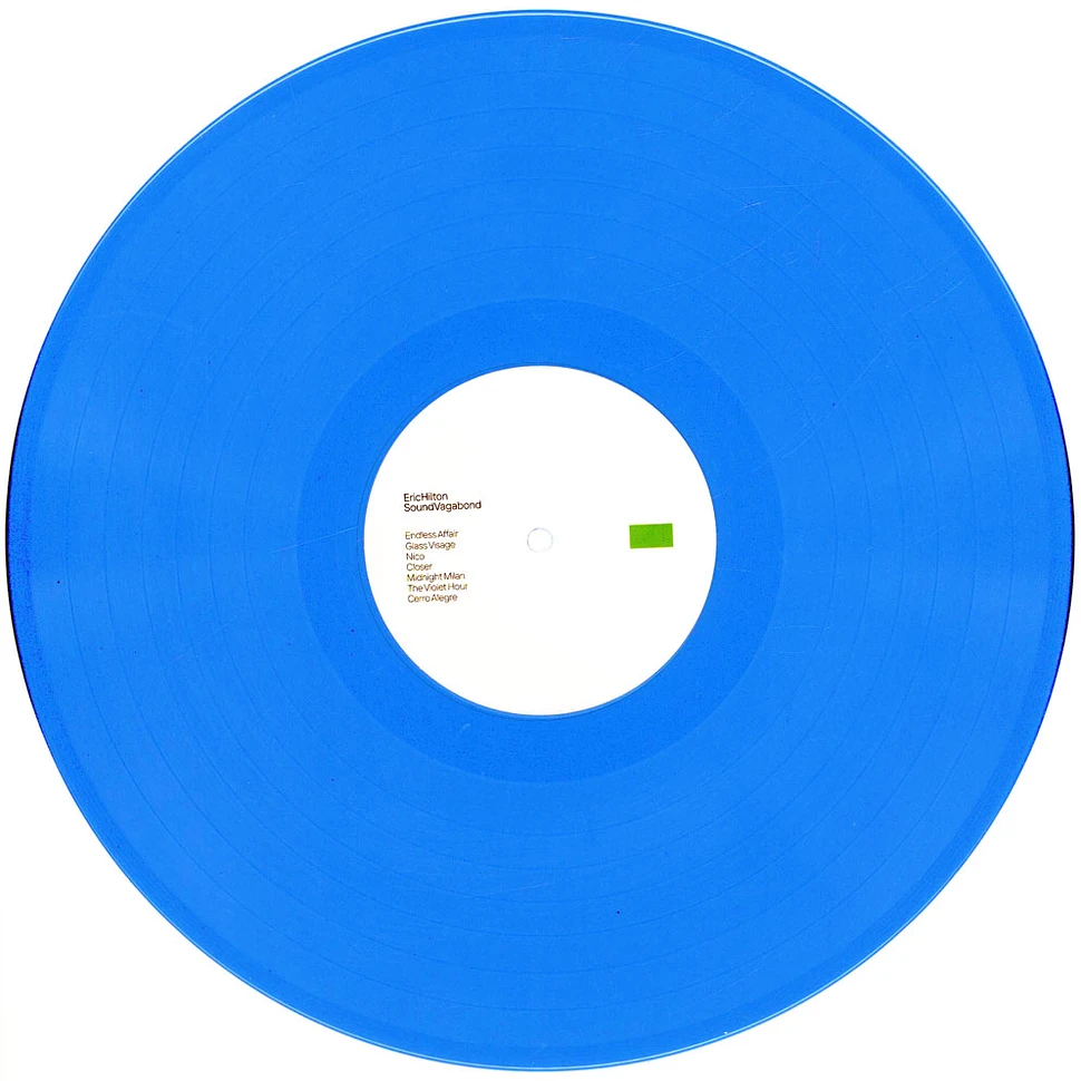 Eric Hilton Of Thievery Corporation - Sound Vagabond Blue Vinyl Edition