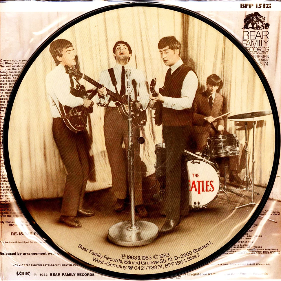 Bill Clifton - Beatle Crazy Picture Disc