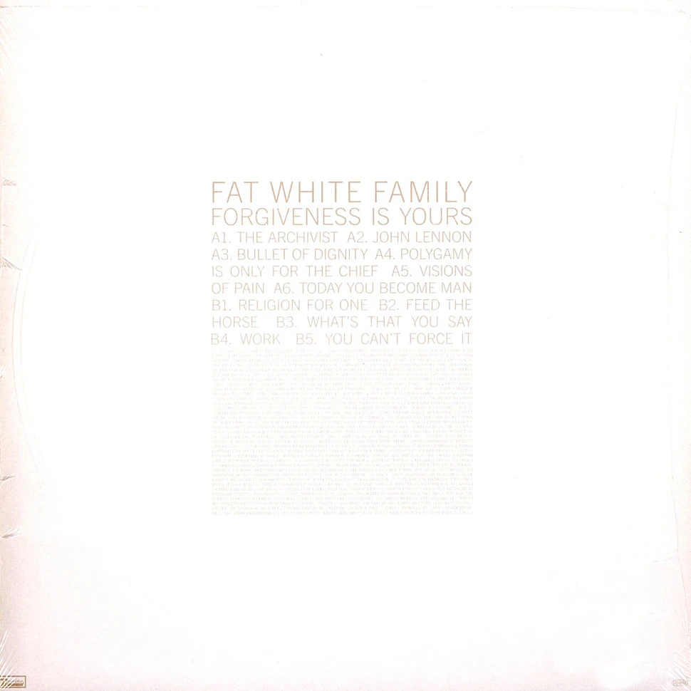 Fat White Family - Forgiveness Is Yours Black Vinyl Edition
