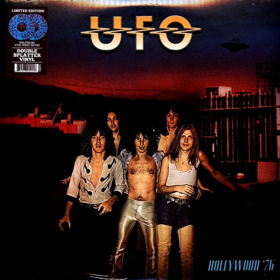 Ufo - Hollywood '76 Blue & Red Splatter Vinyl Edition