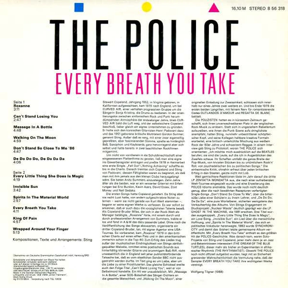 The Police - Every Breath You Take (The Singles)