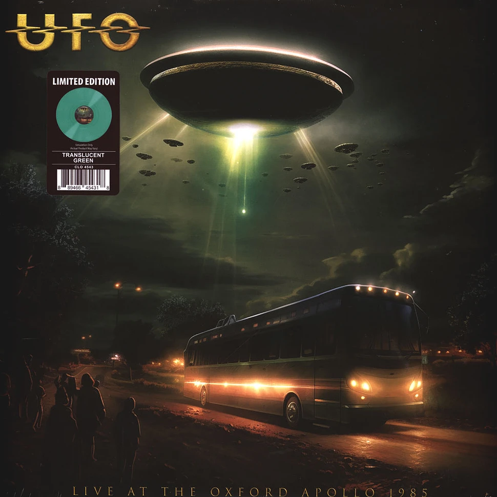 Ufo - Live At The Oxford Apollo 1985 Green Vinyl Edition