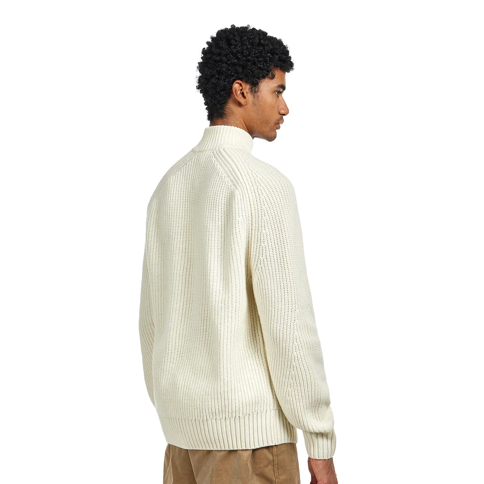 Lacoste - Carded Wool High Neck Zipped Sweater