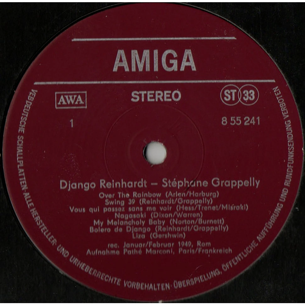 Django Reinhardt - Stéphane Grappelli - Django Reinhardt - Stéphane Grappelly