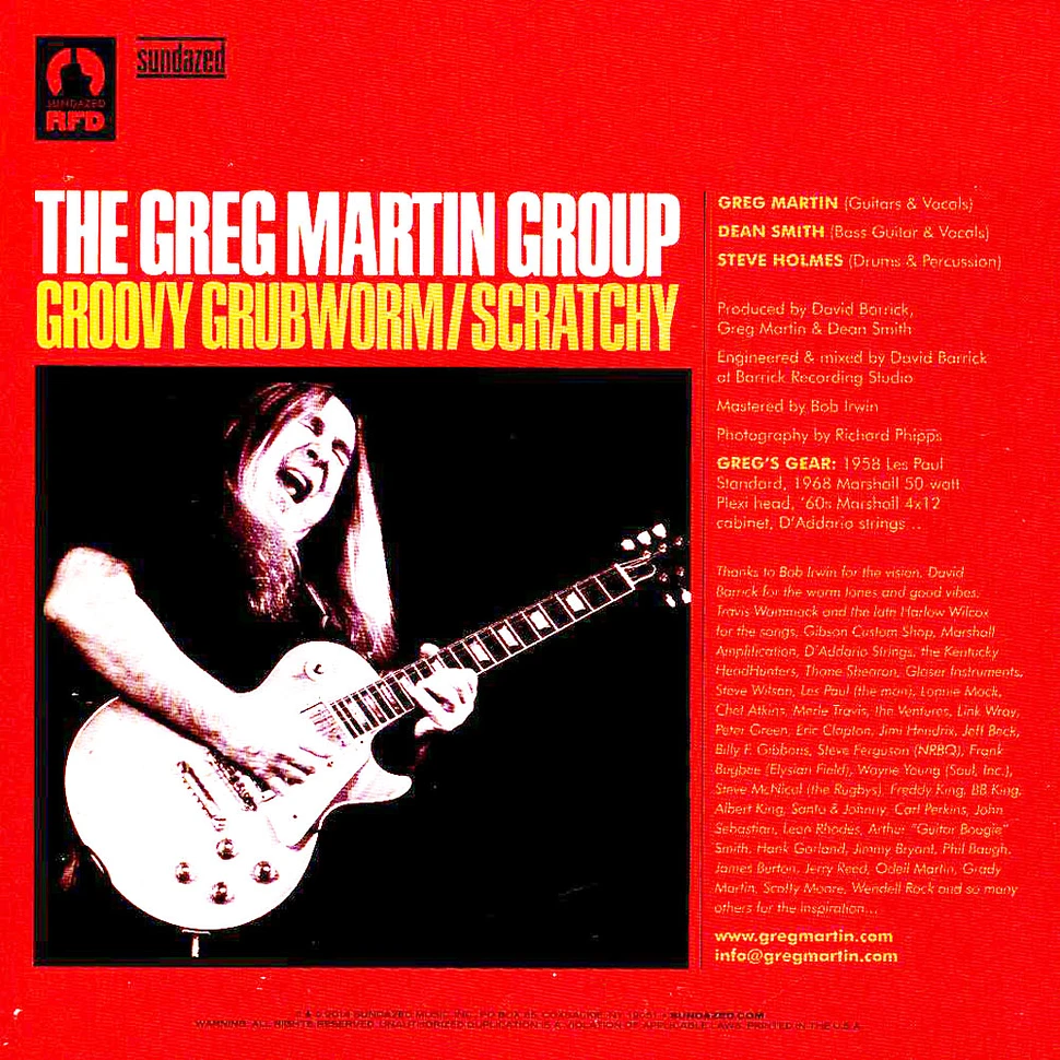 Greg Martin Group - Groovy Grubworm