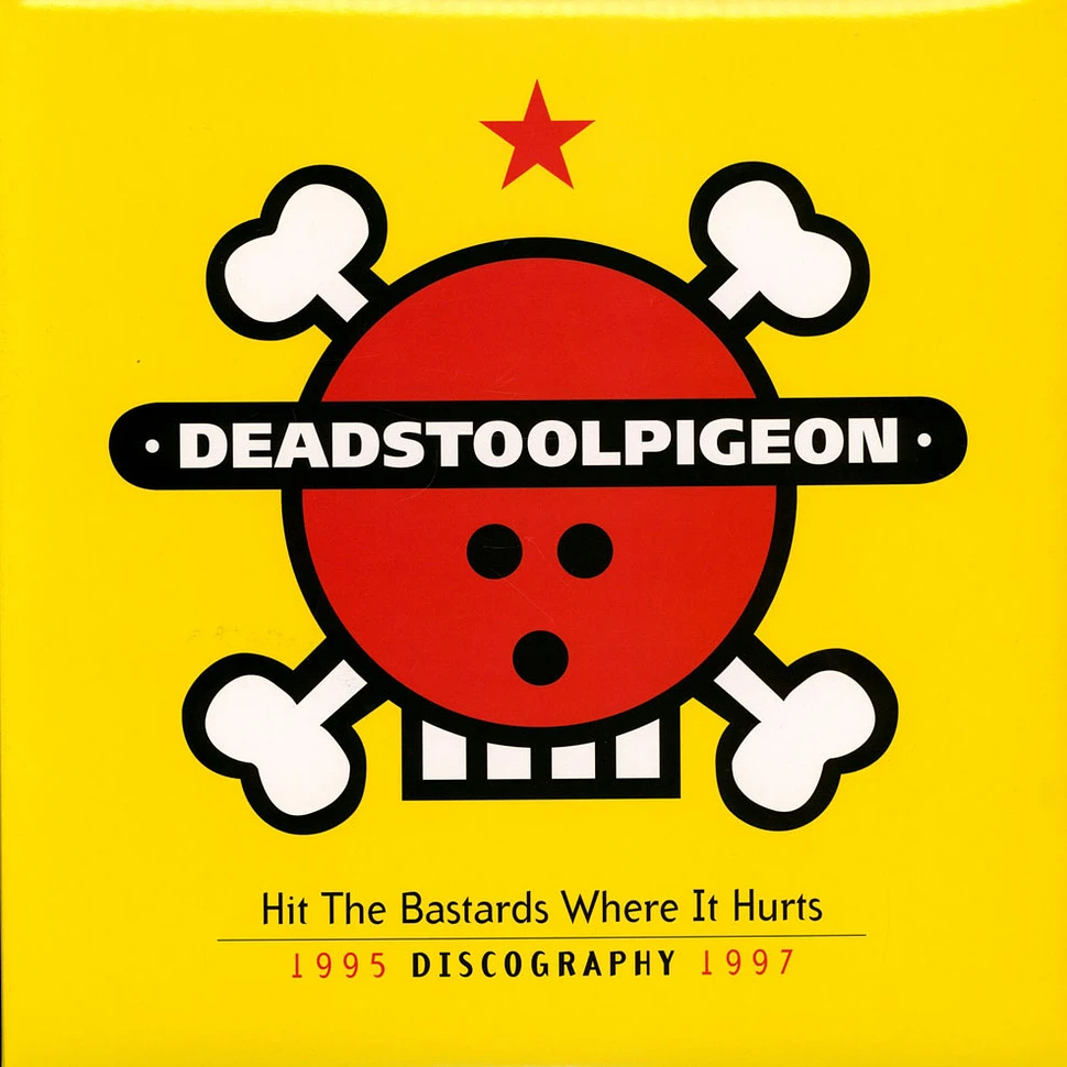 Deadstoolpigeon - Hit The Bastards Where It Hurts. 1995 - 1997 Colored Vinyl Edition
