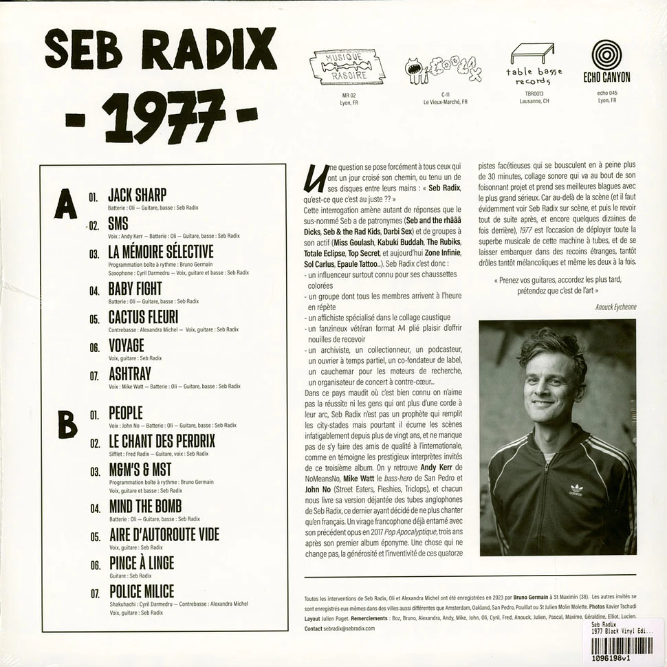 Seb Radix - 1977 Black Vinyl Edition