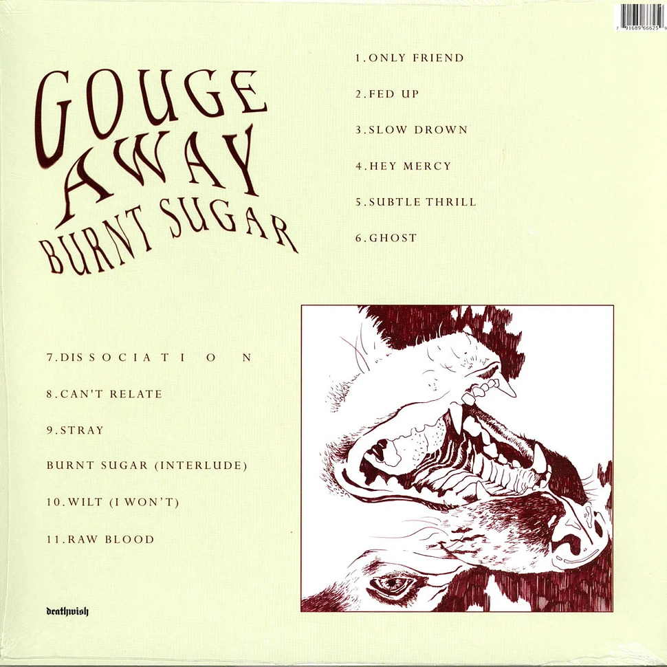 Gouge Away - Burnt Sugar Clear W Cloudy Bone