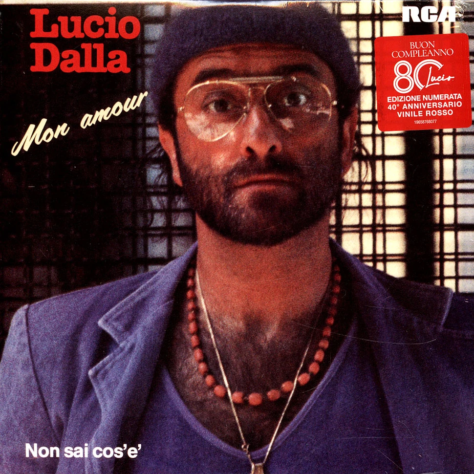 Amen (Limited, Numbered & 180 gr. Red Coloured Vinyl) - Lucio Dalla - Vinile