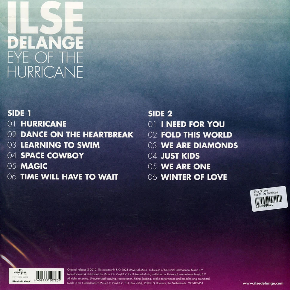 Ilse Delange - Eye Of The Hurricane