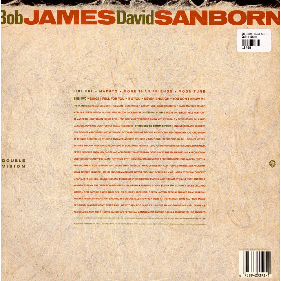 Bob James, David Sanborn - Double Vision