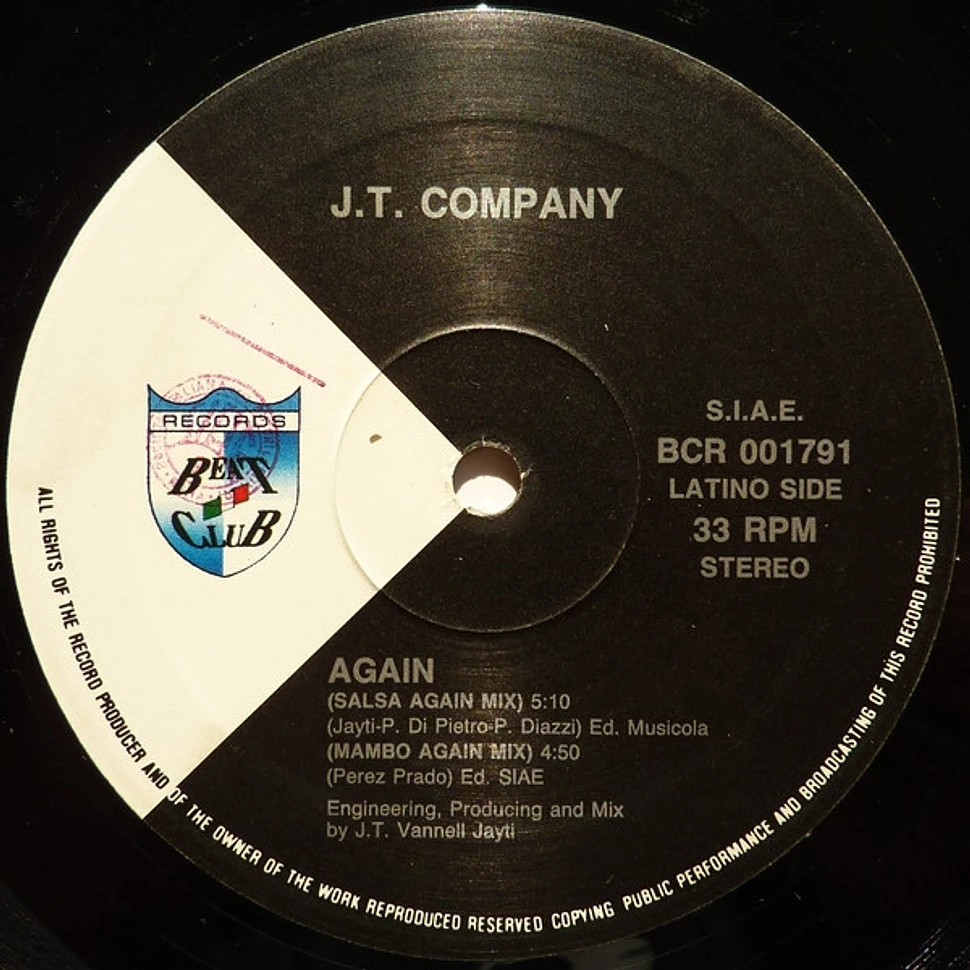 JT Company - Again