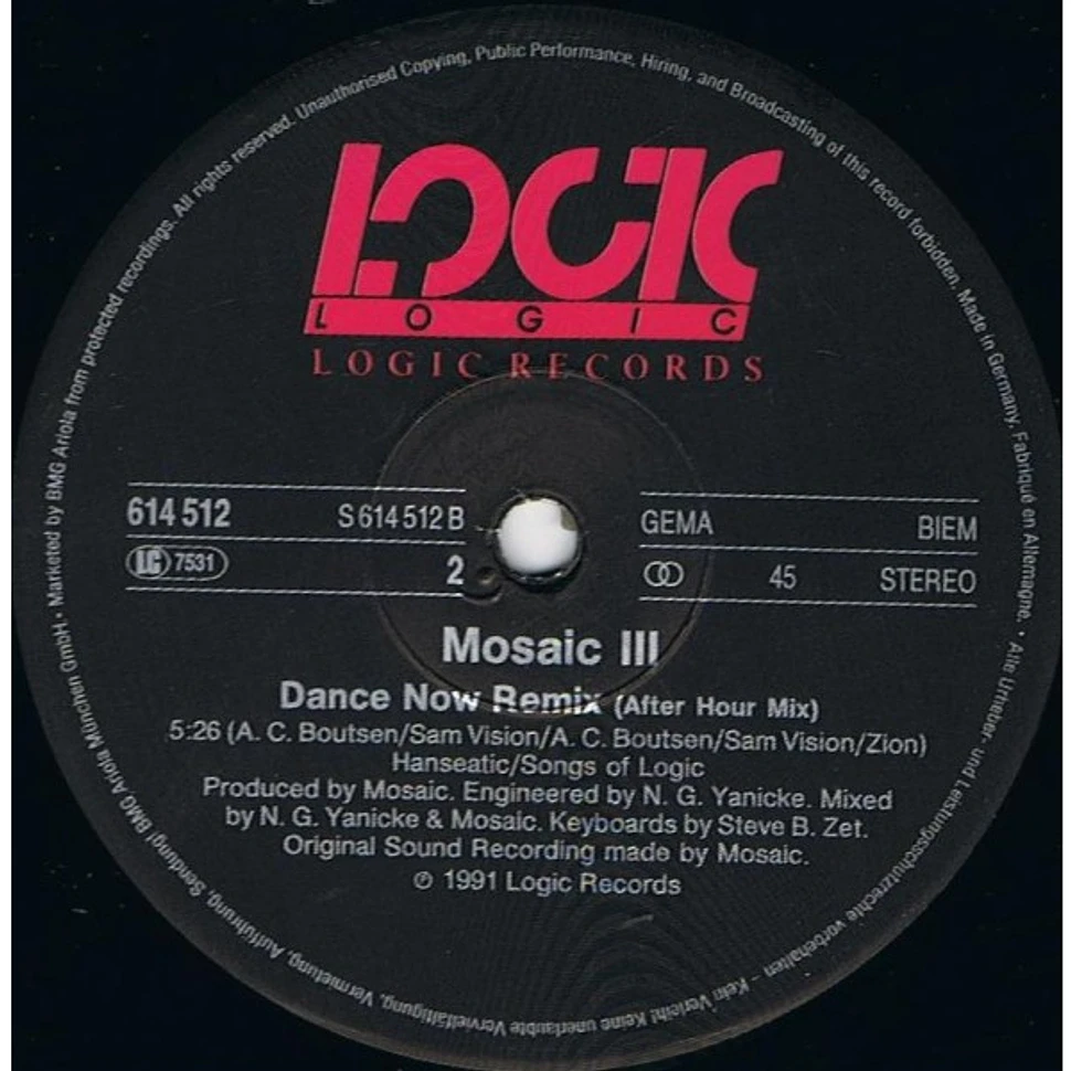 Mosaic Feat. Zyon - Dance Now (Remix)