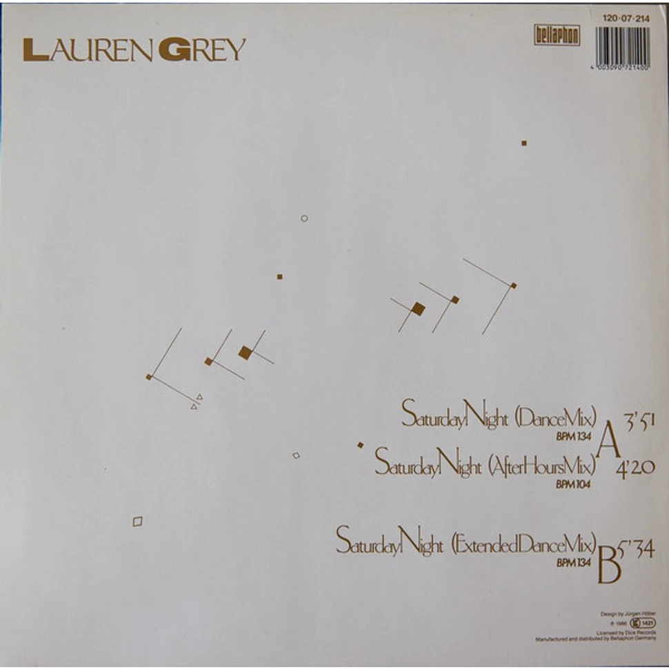 Lauren Grey - Saturday Night